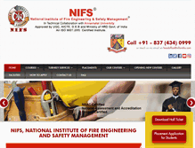 Tablet Screenshot of nifsindia.net